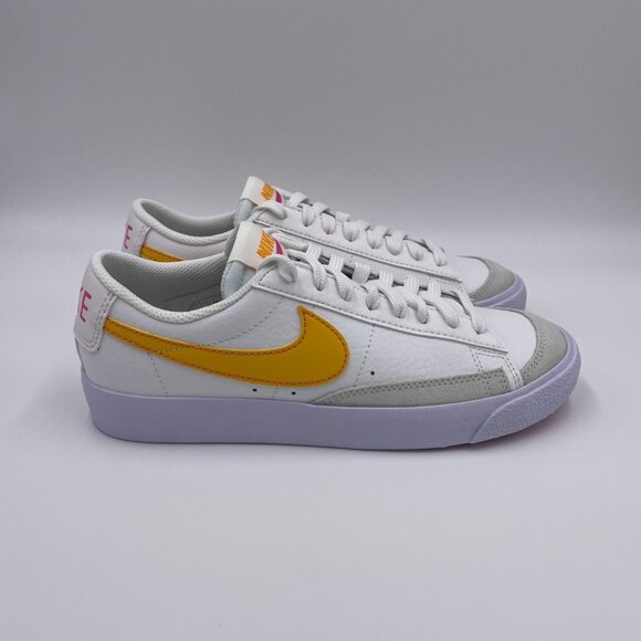 Nike Shoes - Nike Blazer Low 77' White / Gold Womens Shoes